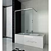 Sanotechnik Badewannenaufsatz Elite (B x H: 120 x 140 cm, Chrom) | BAUHAUS