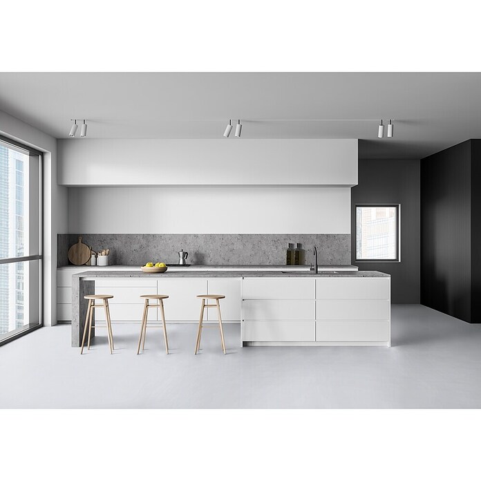 Vinylboden Fliesen White Tile (L x B x S: 305 x 305 x 1,5 mm, Fliese, Weiß) | BAUHAUS