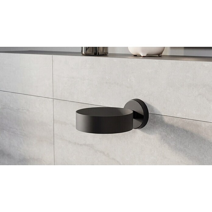 Camargue Paris Black Fönhalter Paris Black (Schwarz, Matt) | BAUHAUS