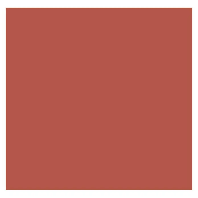SCHÖNER WOHNEN-Farbe Vollton- & Abtönfarbe Silikat - Rot, Matt, 250 ml, Konservierungsmittelfrei - Ein Quadrat in einer warmen, erdigen Terrakottafarbe, das eine beruhigende und einladende Atmosphäre ausstrahlt.