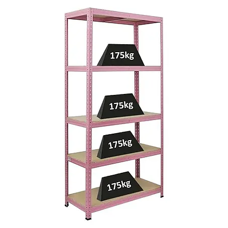 Proregal  Schwerlastregal Wohnregal PINK LADY