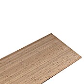 Exclusivholz Encimera de madera maciza (Bambú, 260 x 63,5 x 2,6 cm)