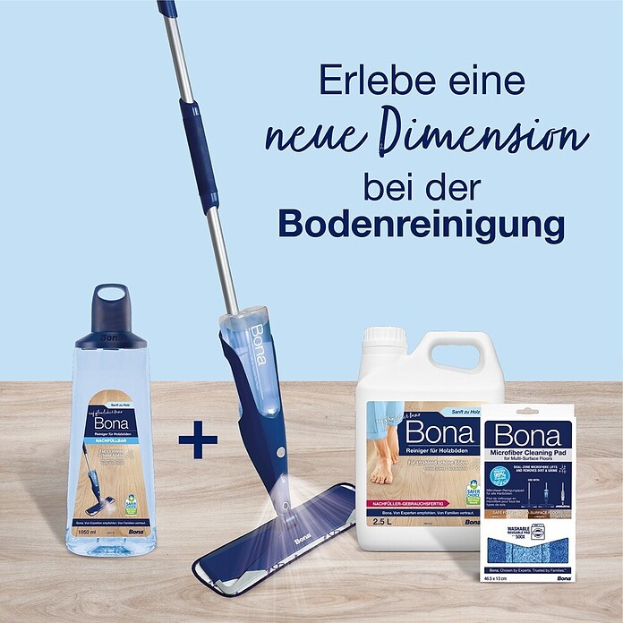 Bona Parkettreiniger (1 050 ml, Kartusche) | BAUHAUS