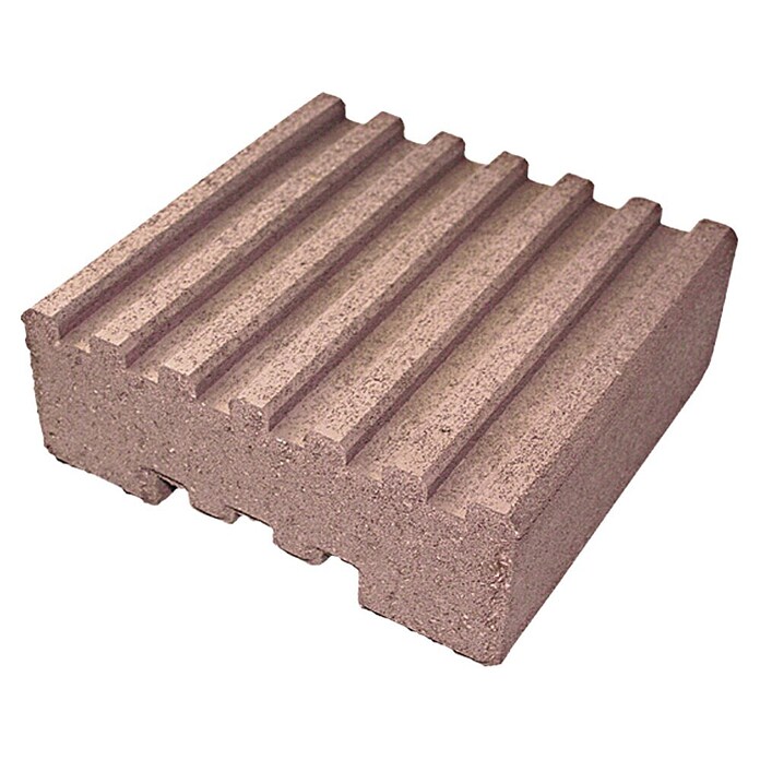 Fundamentstein (22 x 22 x 8 cm, Beton)