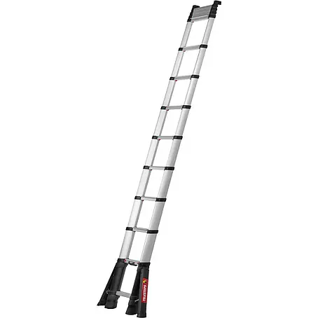 Iller Leiter  Teleskopleiter Prime Line Teleskopleiter 4,9m – Profi Anlegeleiter aus Aluminium