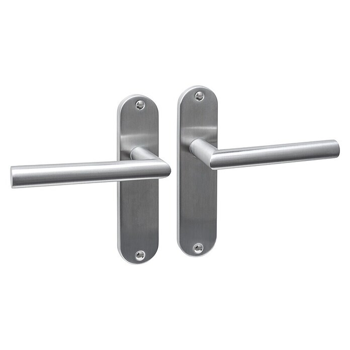 Intersteel Deurklink Jura Basic (Roestvrij staal, RVS, Met schild) | BAUHAUS