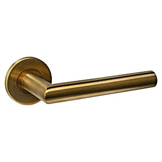 Intersteel Deurklink Q01 PVD (Roestvrij staal, Messing)