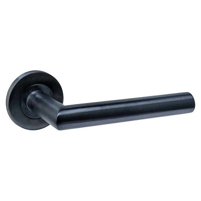 Intersteel Deurklink Q01 PVD (Roestvrij staal, Zwart) | BAUHAUS