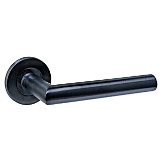 Intersteel Deurklink Q01 PVD (Roestvrij staal, Zwart)