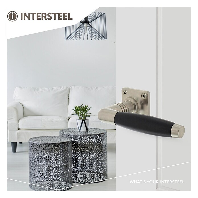 Intersteel Deurklink Ton Basic - rozet (Nikkel, Mat) | BAUHAUS