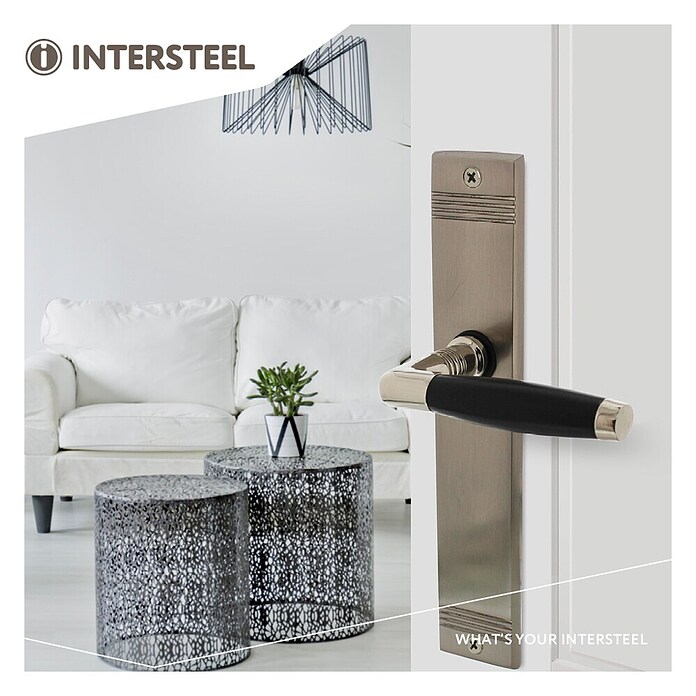 Intersteel Deurklink Ton Basic (Nikkel, Blind) | BAUHAUS