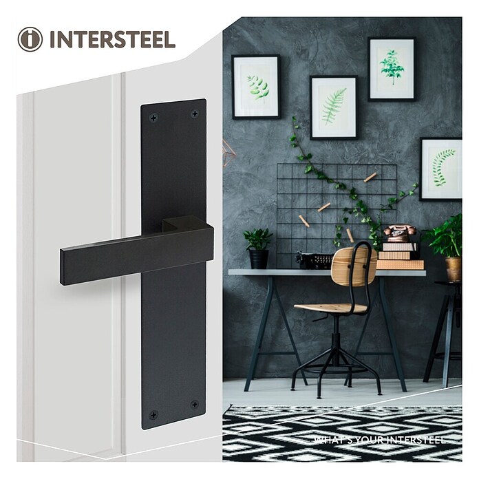 Intersteel Deurklink Amsterdam (Roestvrij staal, Blind) | BAUHAUS