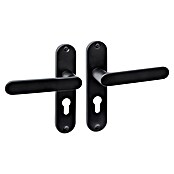 Intersteel Deurklink Sora Basic (Roestvrij staal, Zwart, Profielcilindergat) | BAUHAUS
