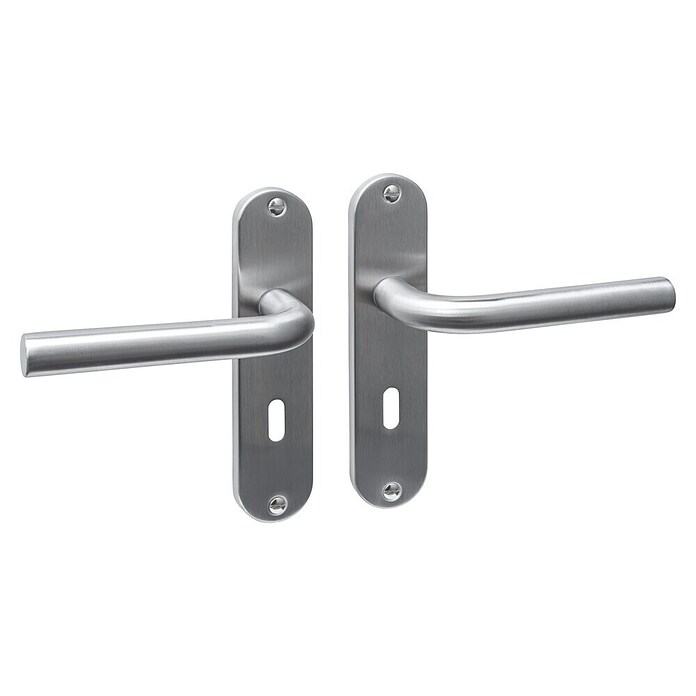 Intersteel Deurklink Luzern Basic (Roestvrij staal, RVS, Sleutelgat) | BAUHAUS