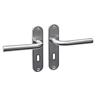 Intersteel Deurklink Luzern Basic (Roestvrij staal, RVS, Sleutelgat)