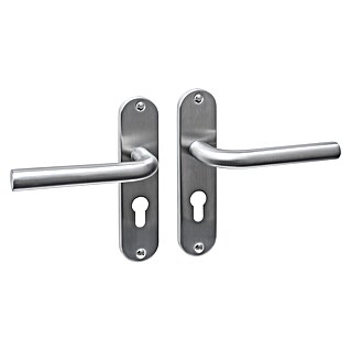 Intersteel Deurklink Luzern Basic (Roestvrij staal, RVS, Profielcilindergat)