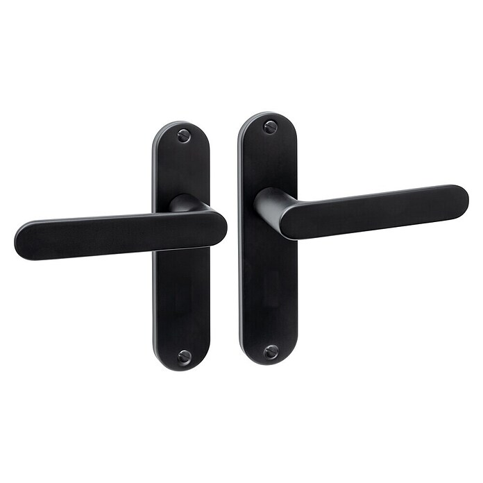 Intersteel Deurklink Sora Basic Blind (Roestvrij staal, Zwart) | BAUHAUS