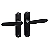 Intersteel Deurklink Sora Basic Blind (Roestvrij staal, Zwart) | BAUHAUS