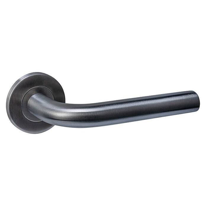 Intersteel Deurklink Q02 (Roestvrij staal, Antraciet) | BAUHAUS