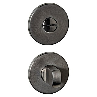 Intersteel Toiletdeurgarnituur (Roestvrij staal, Antraciet)