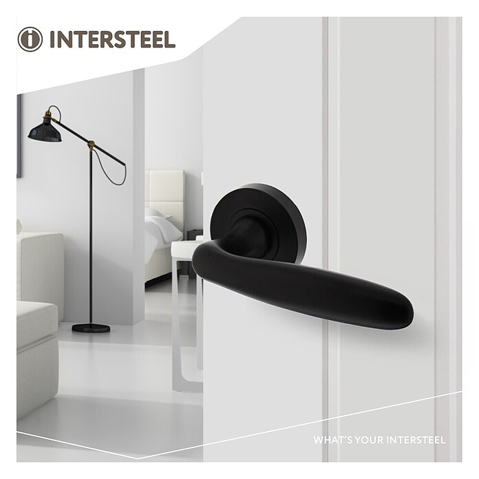 Intersteel Deurklink Bjorn (Zwart) | BAUHAUS