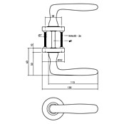 Intersteel Deurklink Bjorn (Zwart) | BAUHAUS