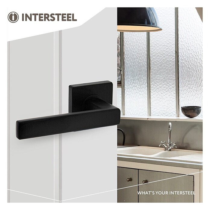 Intersteel Deurklink Hera (Zwart) | BAUHAUS