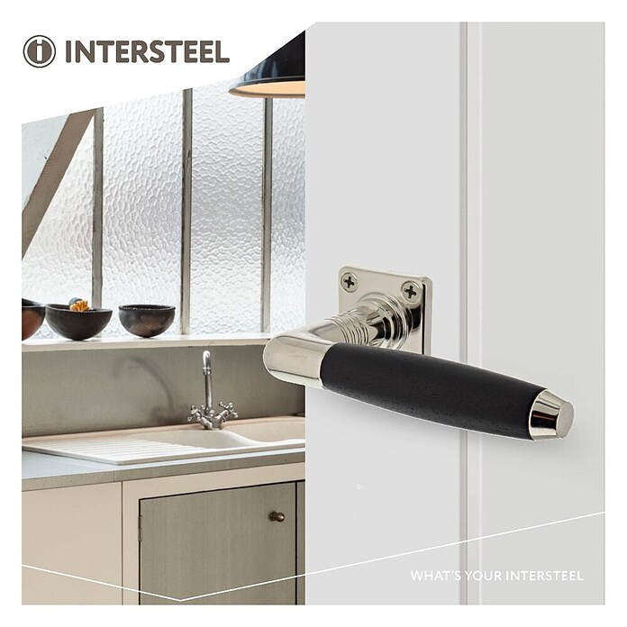 Intersteel Deurklink Ton Basic (Nikkel, Glanzend) | BAUHAUS