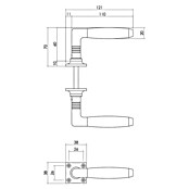 Intersteel Deurklink Ton Basic (Nikkel, Glanzend) | BAUHAUS