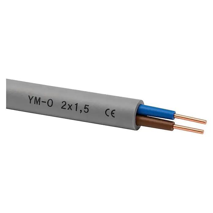 Einzelader H07V-U 2,5 qmm Starr 100 Meter Ring blau - Easyelektro Einzelader H07V-U 2,5 qmm Starr 100 Meter Ring blau - Easyelektro