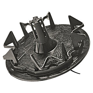 Deckel Schalterdose (Passend für: Schalterdosen, Kunststoff, Schwarz, 1 Stk., Durchmesser: 70,5 mm)