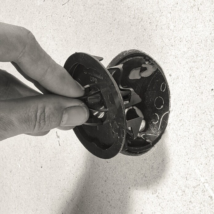Deckel Schalterdose (Passend für: Schalterdosen, Kunststoff, Schwarz, 1 Stk., Durchmesser: 70,5 mm) | BAUHAUS