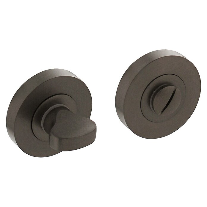 Intersteel Toiletdeurgarnituur (Rond, Antraciet) | BAUHAUS