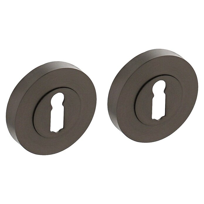 Intersteel Toiletdeurgarnituur (Antraciet, Rond) | BAUHAUS