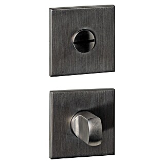 Intersteel Toiletdeurgarnituur (Roestvrij staal, Antraciet)