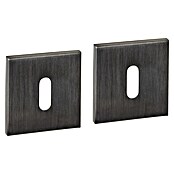 Intersteel Toiletdeurgarnituur (Roestvrij staal, Antraciet) | BAUHAUS