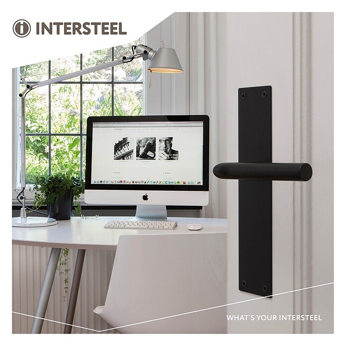 Intersteel Deurklink Jura (Roestvrij staal, Blind) | BAUHAUS
