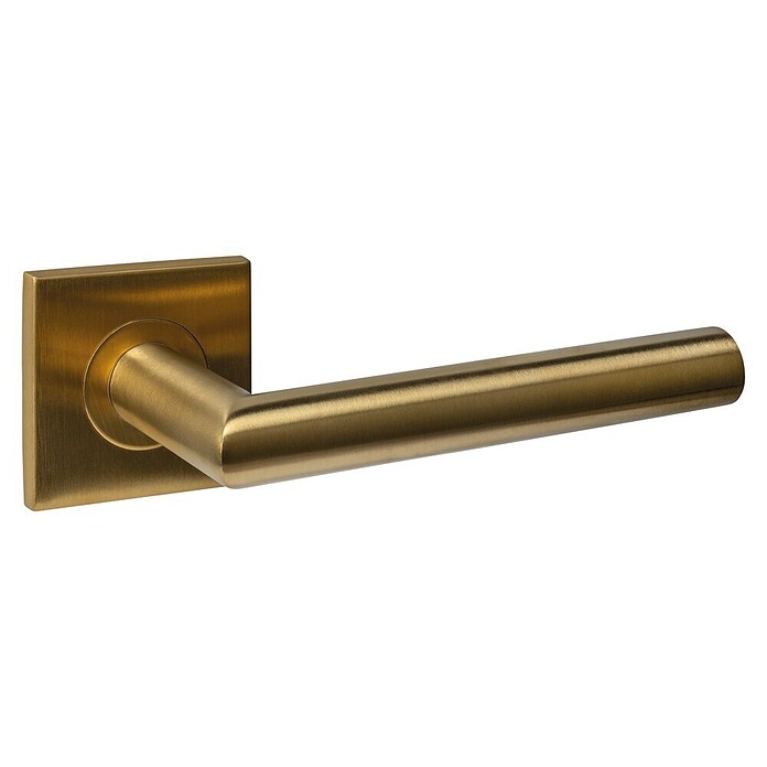 Intersteel Deurklink Q04 (Roestvrij staal, Messing) | BAUHAUS