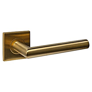 Intersteel Deurklink Q04 (Roestvrij staal, Messing)