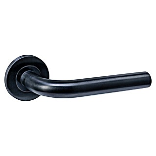 Intersteel Deurklink Q02 (Roestvrij staal, Zwart)