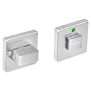 Intersteel Toiletdeurgarnituur (Vierkant, RVS)