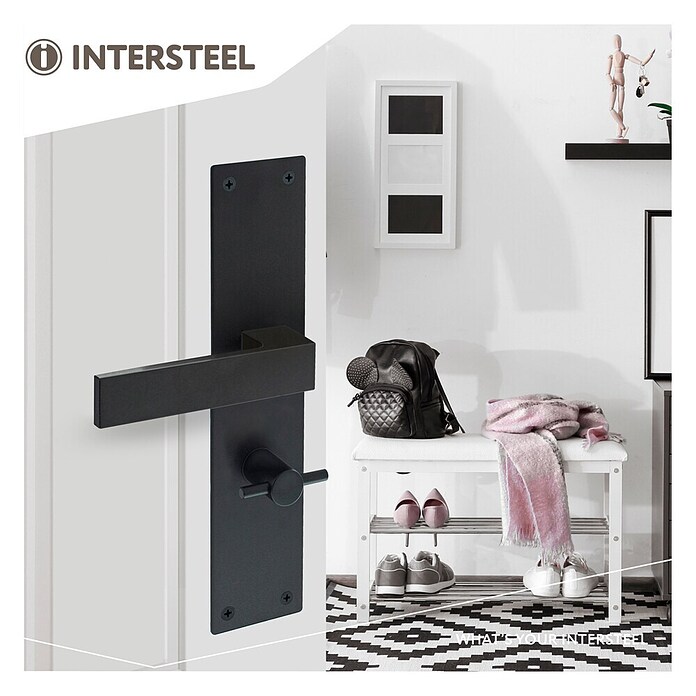 Intersteel Deurklink Amsterdam (Roestvrij staal, WC 63/8) | BAUHAUS