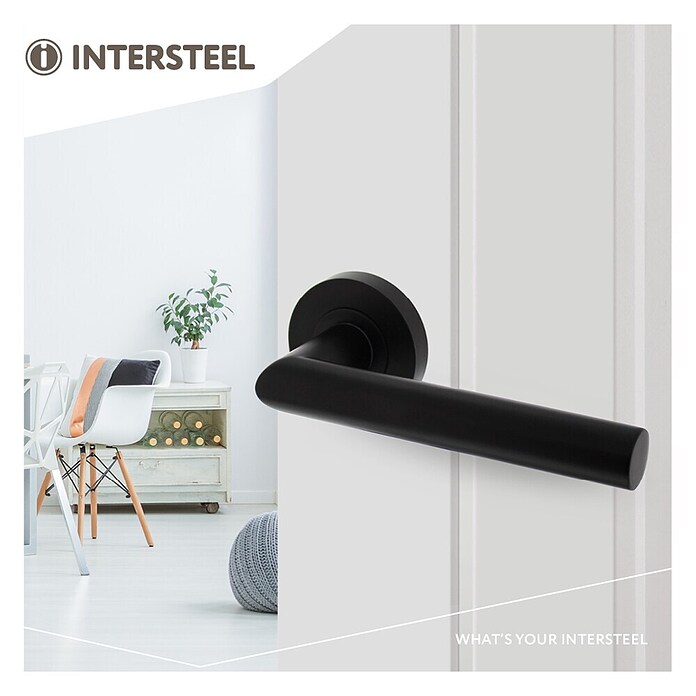 Intersteel Deurklink Bastian (Zwart) | BAUHAUS