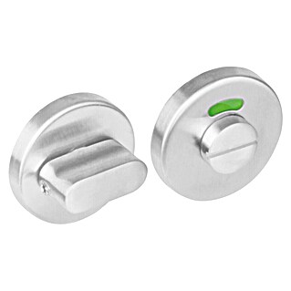 Intersteel Toiletdeurgarnituur (Rond, RVS)