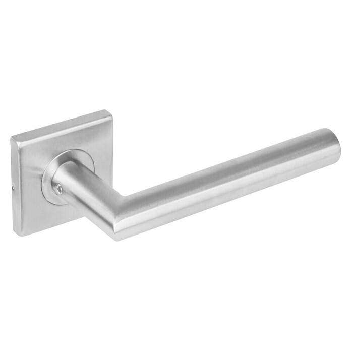 Intersteel Deurklink Jura (Roestvrij staal, Rozetvorm: Hoekig) | BAUHAUS