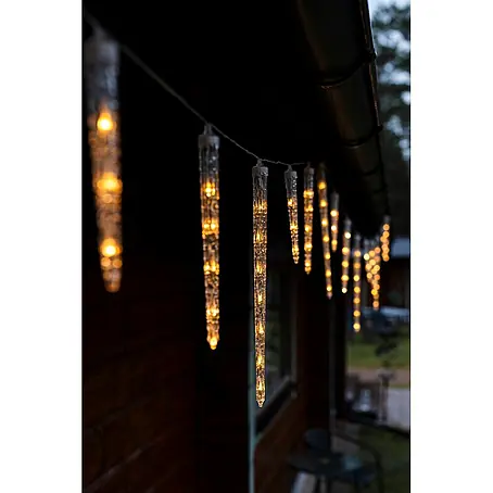 Konstsmide  LED-Lichtervorhang Eiszapfen