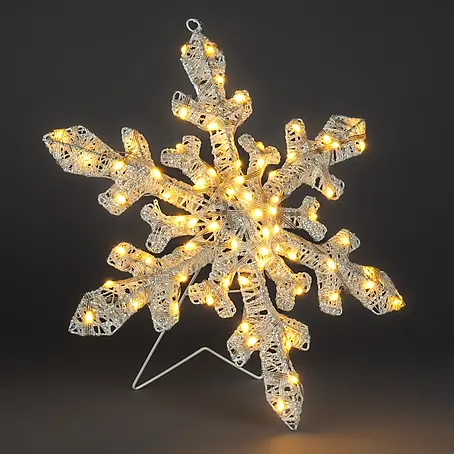 Konstsmide  LED-Weihnachtsdekoleuchte Schneeflocke