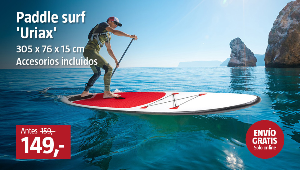 Paddle surf