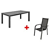 Set vrtnog namještaja Maja  (7 -dij., Antracit) | BAUHAUS