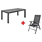 Set vrtnog namještaja Maja  (7 -dij., Antracit) | BAUHAUS